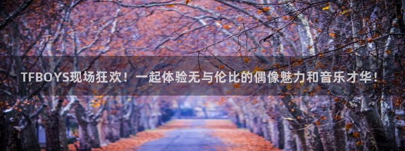 山猫体育免费篮球直播：TFBOYS现场狂欢！一起体验无与伦比的偶像魅力和音乐才华！
